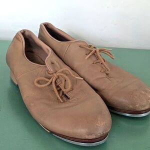 Bloch Tan Tap Shoes 5.5 jazz taps
